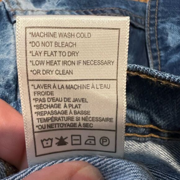 Anthropologie BB Dakota Kane Acid Wash Denim Jacket Women's Size Small NWT - Picture 10 of 13